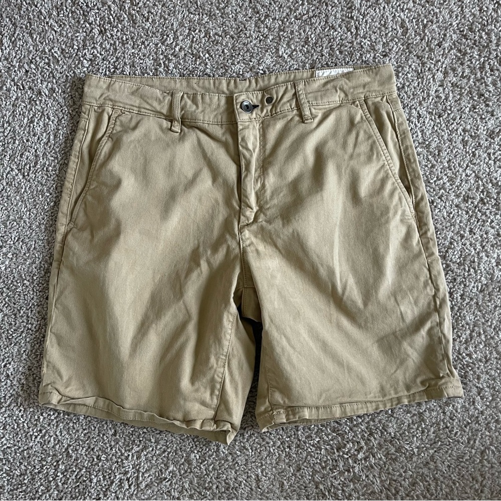 Rag & Bone Pale Army Chino Shorts